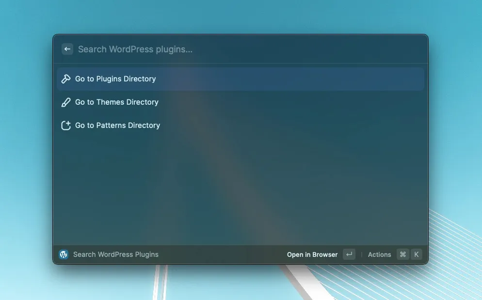 WordPress 目錄列表 - 外掛、佈景主題、區塊