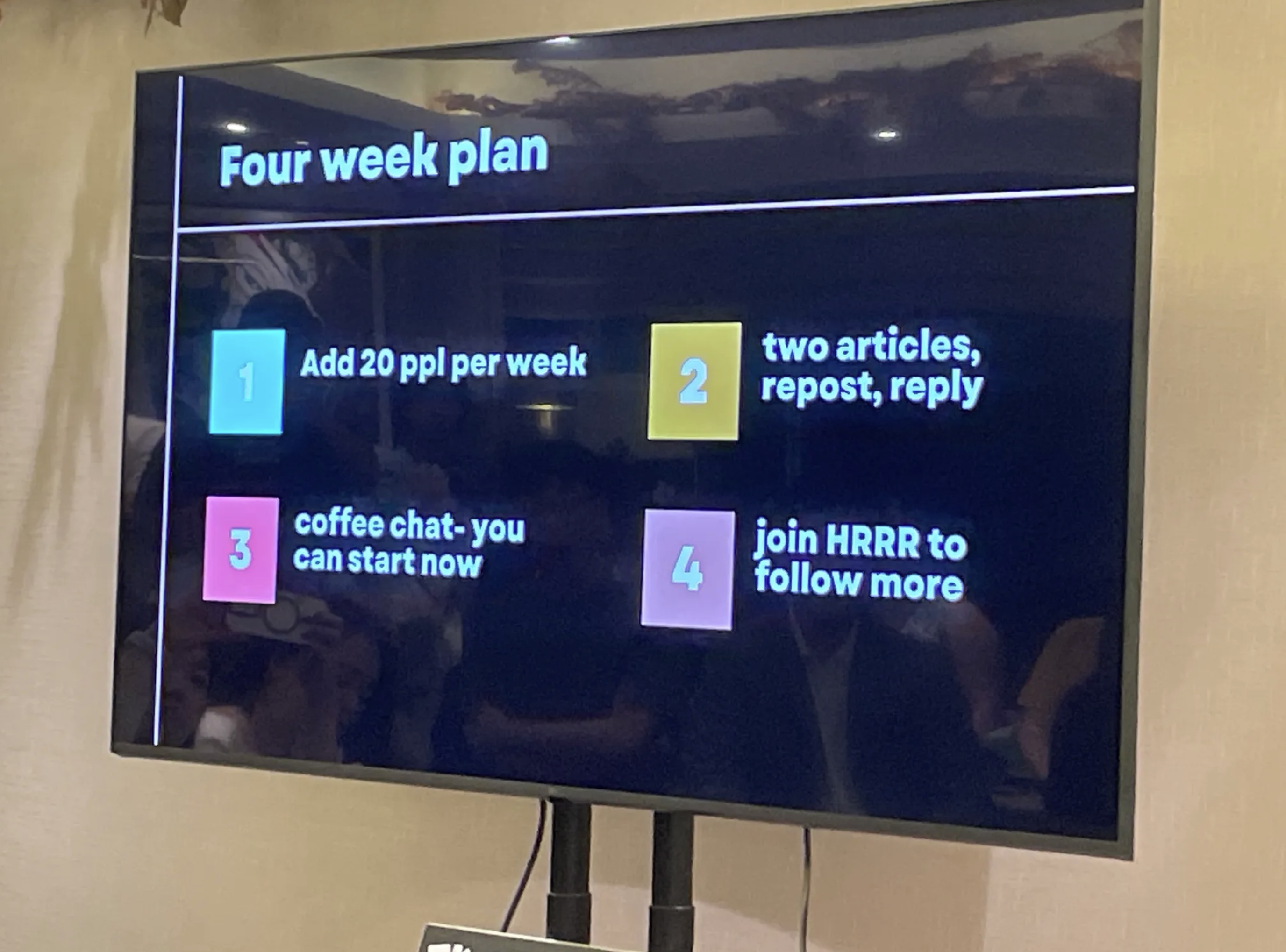 四週 LinkedIn 經營計畫